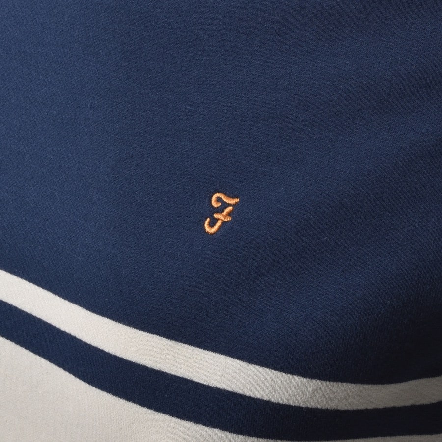 Alternative Image for ProductFarah Vintage Short Sleeve Belair T Shirt Navy3